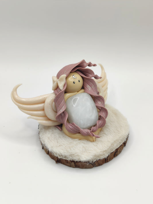 Ange de sérénité - Jade blanc