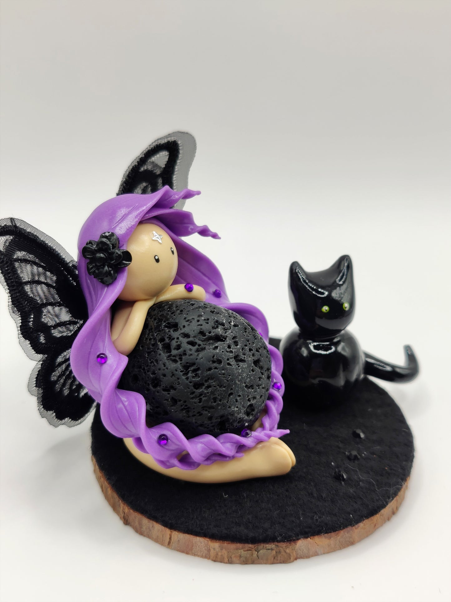 Fée noire - Chat noir