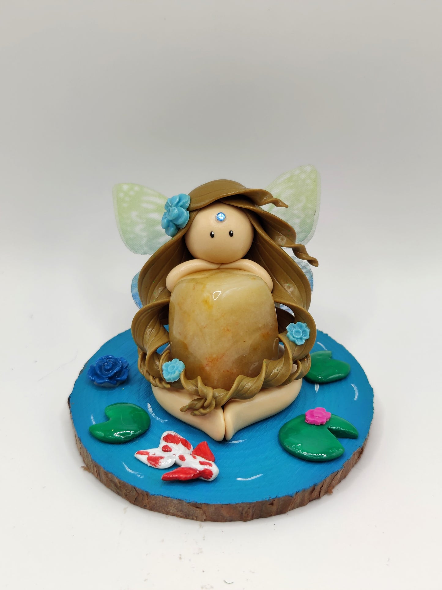 Fée des rivières - Aventurine jaune