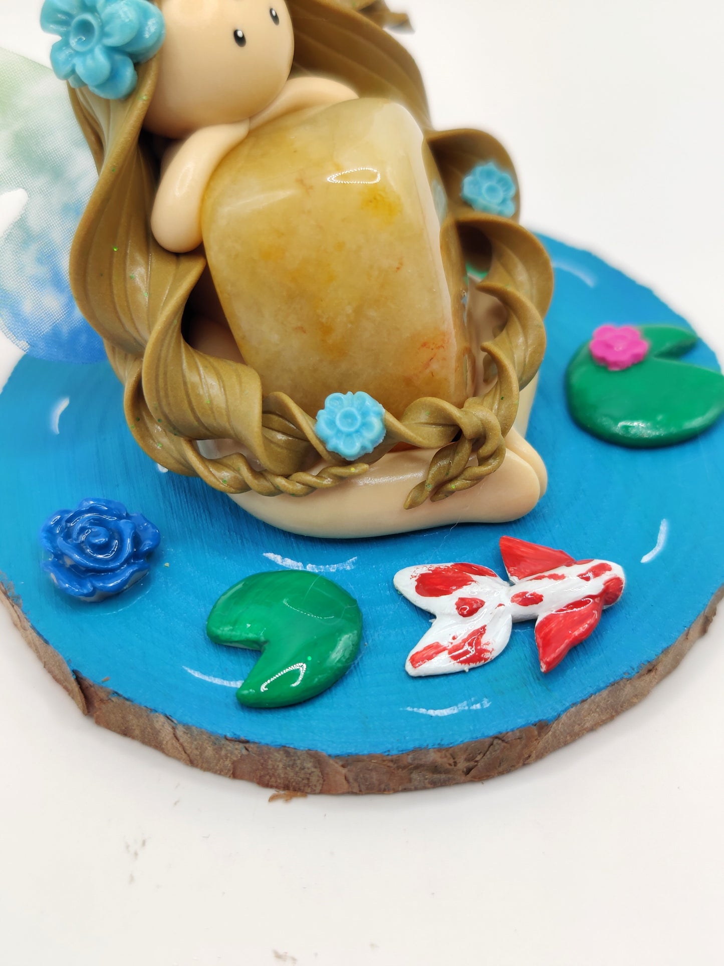 Fée des rivières - Aventurine jaune