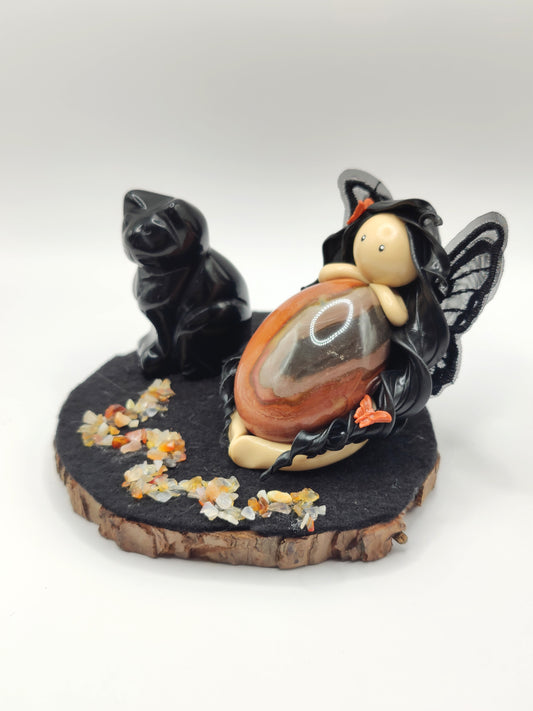 Fée de force - Jaspe Polychrome