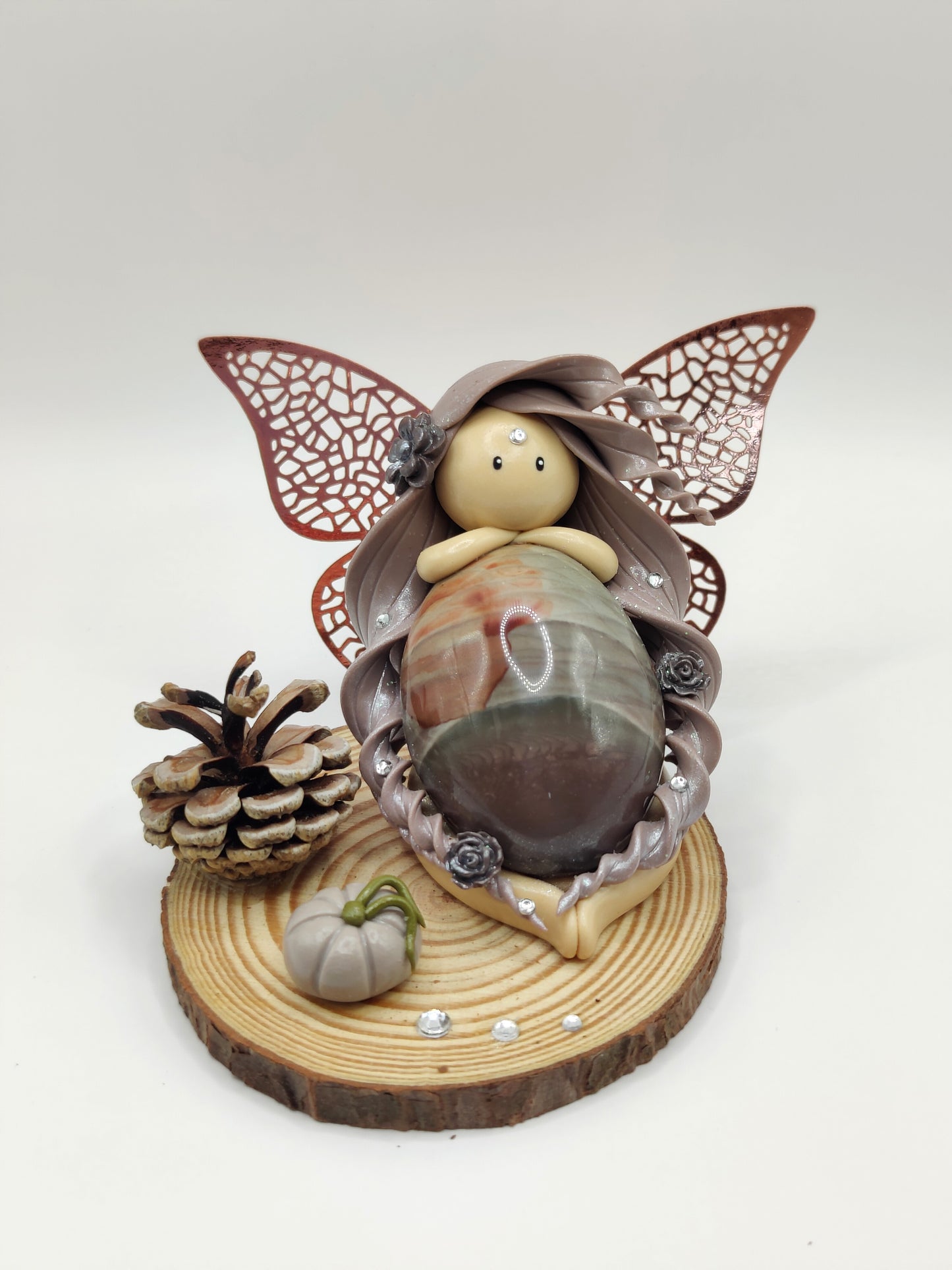 Fée de protection - Jaspe Polychrome