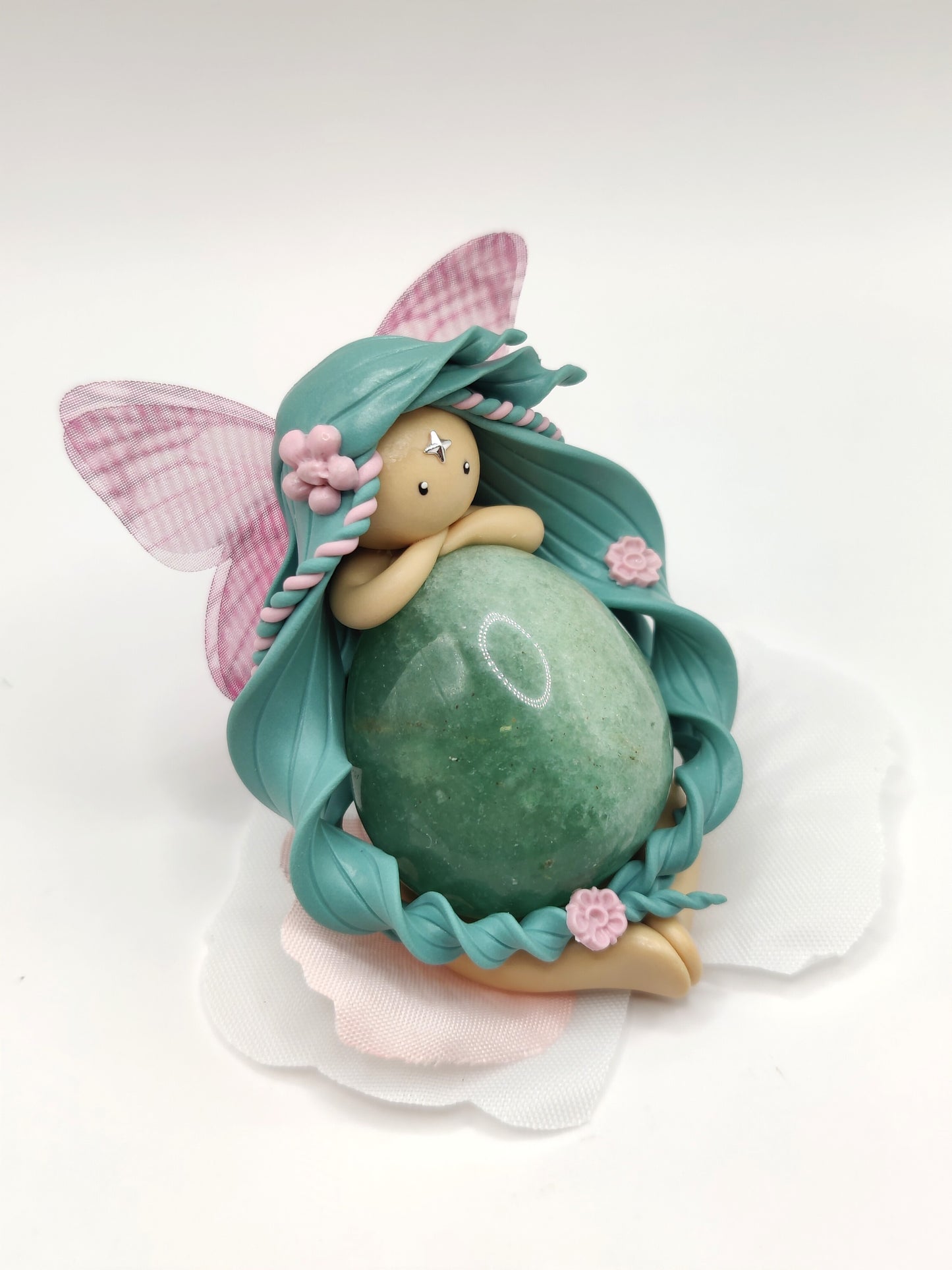 Fée de l'apaisement - Aventurine verte