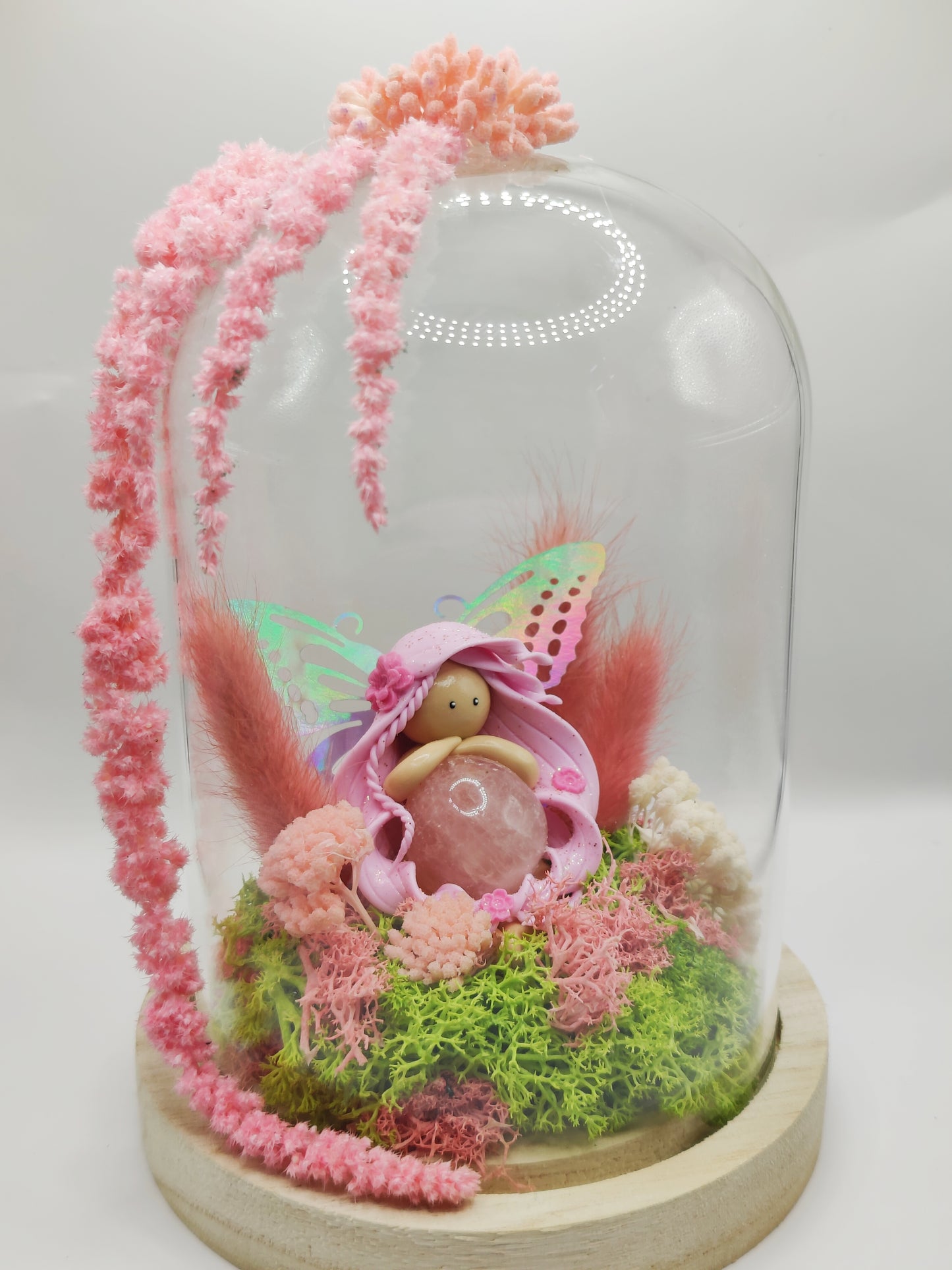 Fée des Jardins Enchantés - Quartz rose