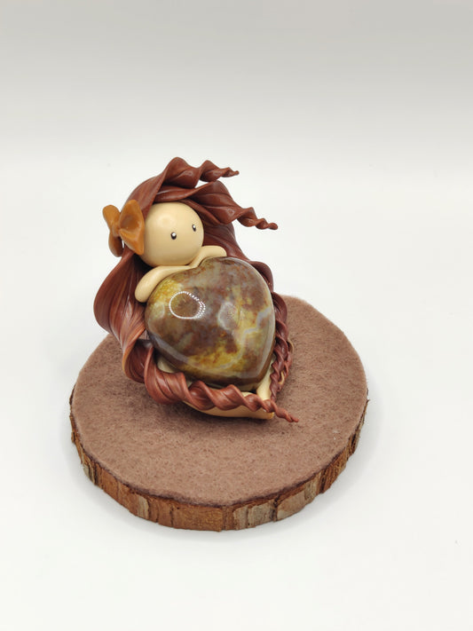 119 Nymphe de force - Jaspe breschia