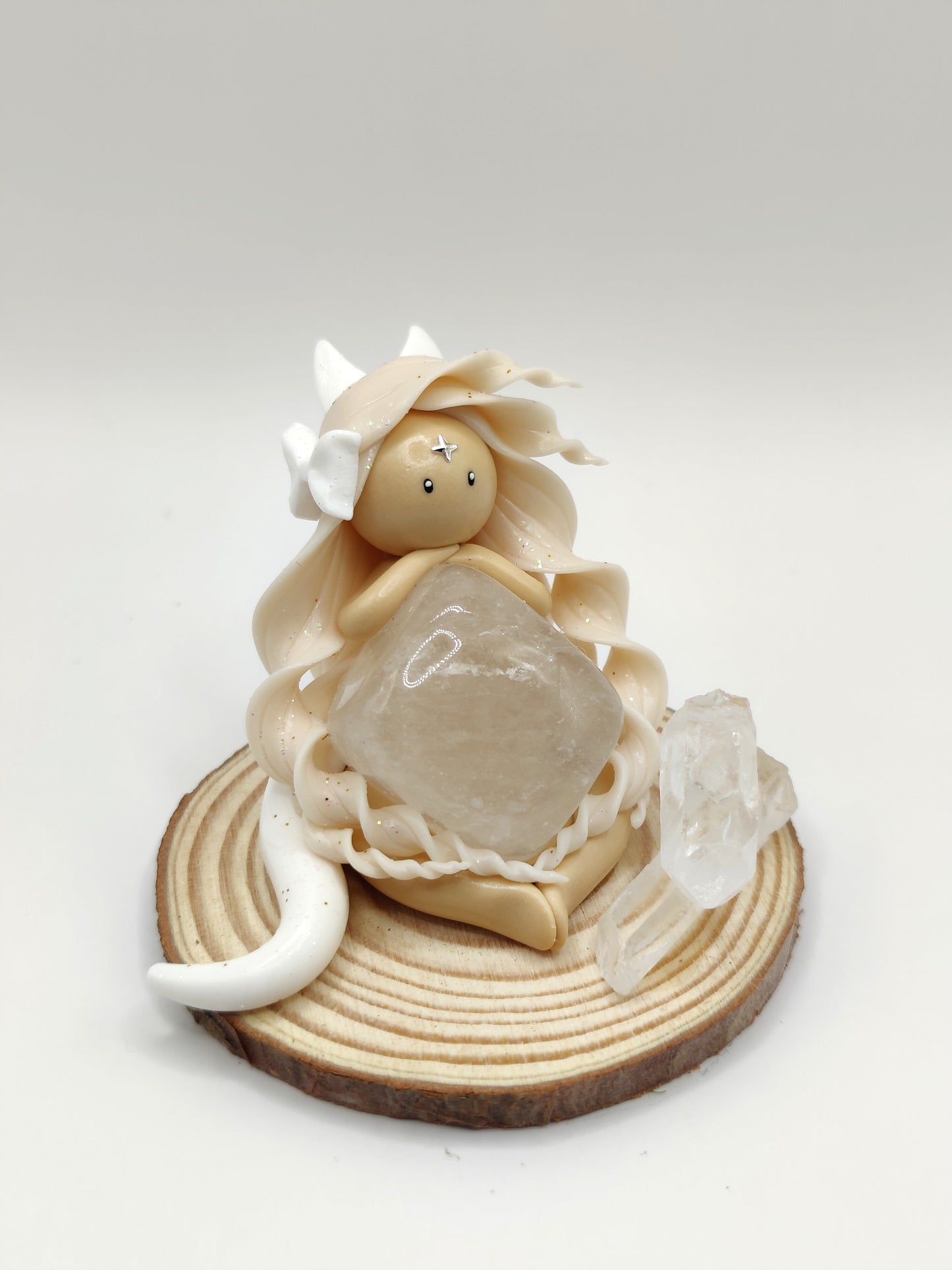 Renarde polaire - Jade blanche