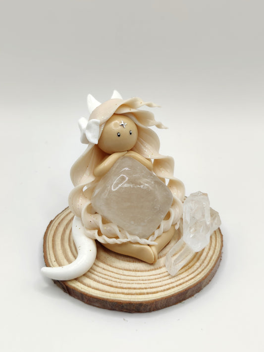 Renarde polaire - Jade blanche