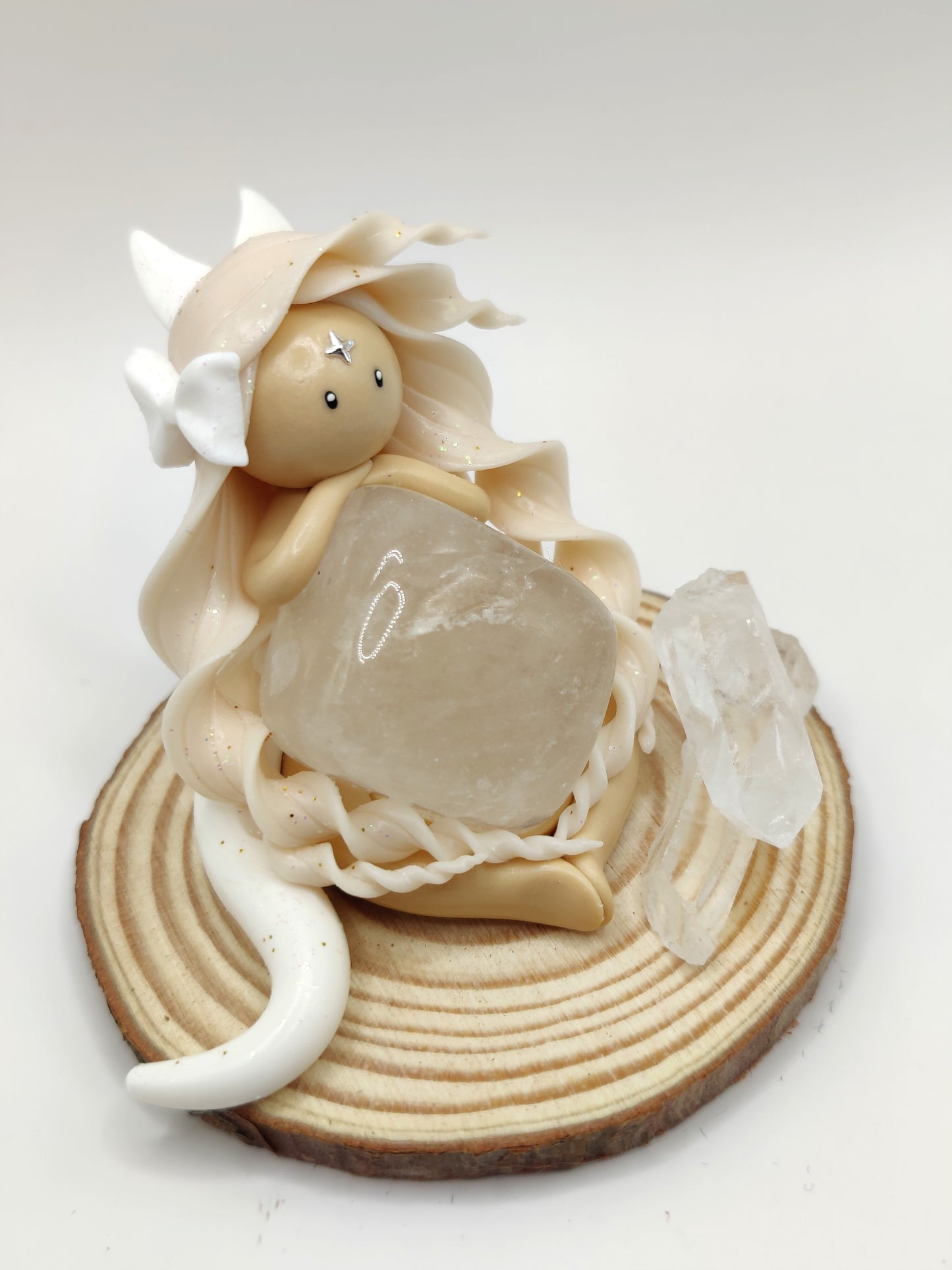 Renarde polaire - Jade blanche