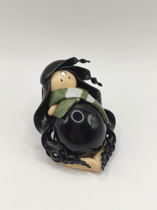 Nymphe Serpentard - Obsidienne noire (Copie)