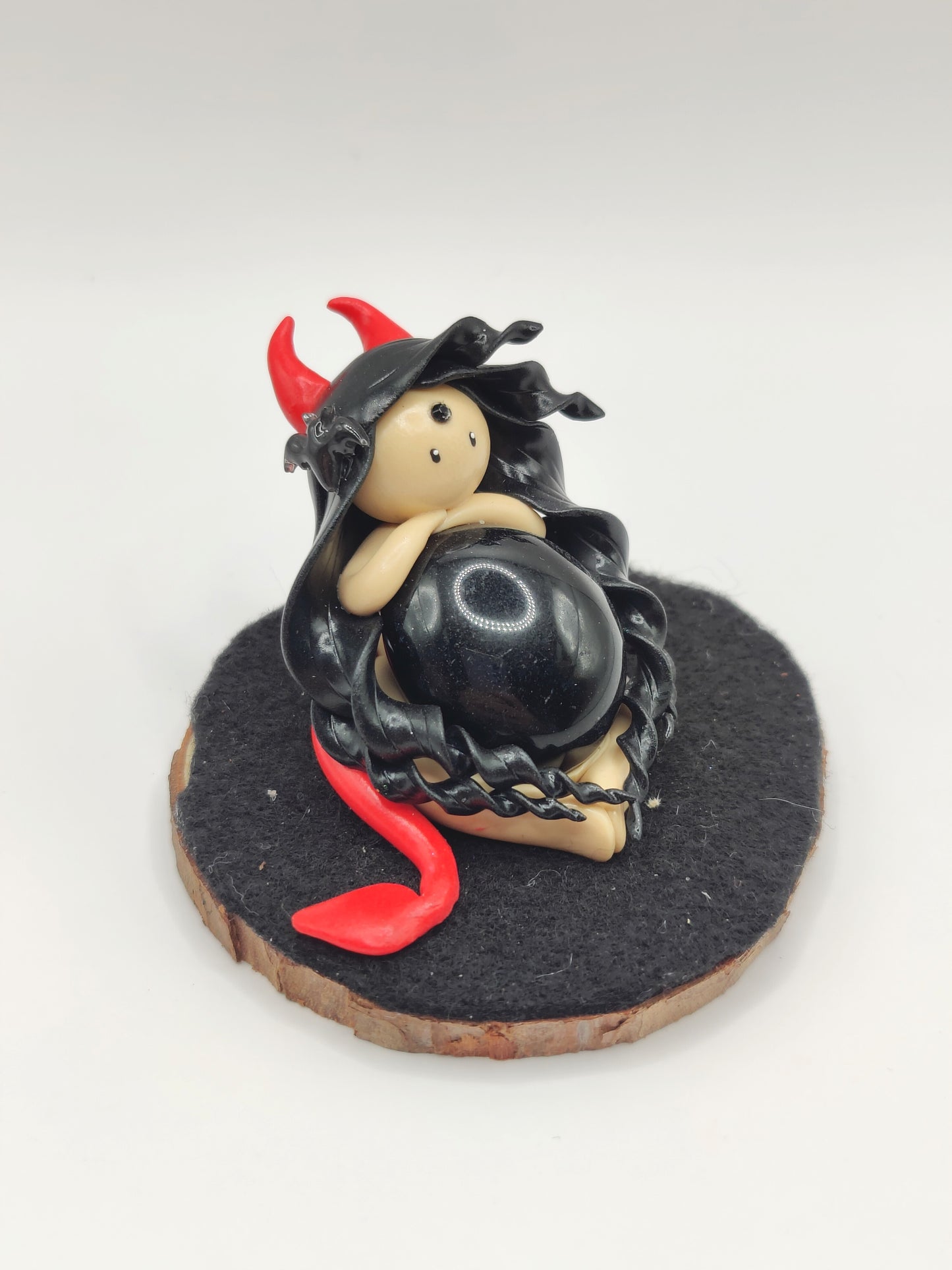 Diablesse de protection - Obsidienne noire