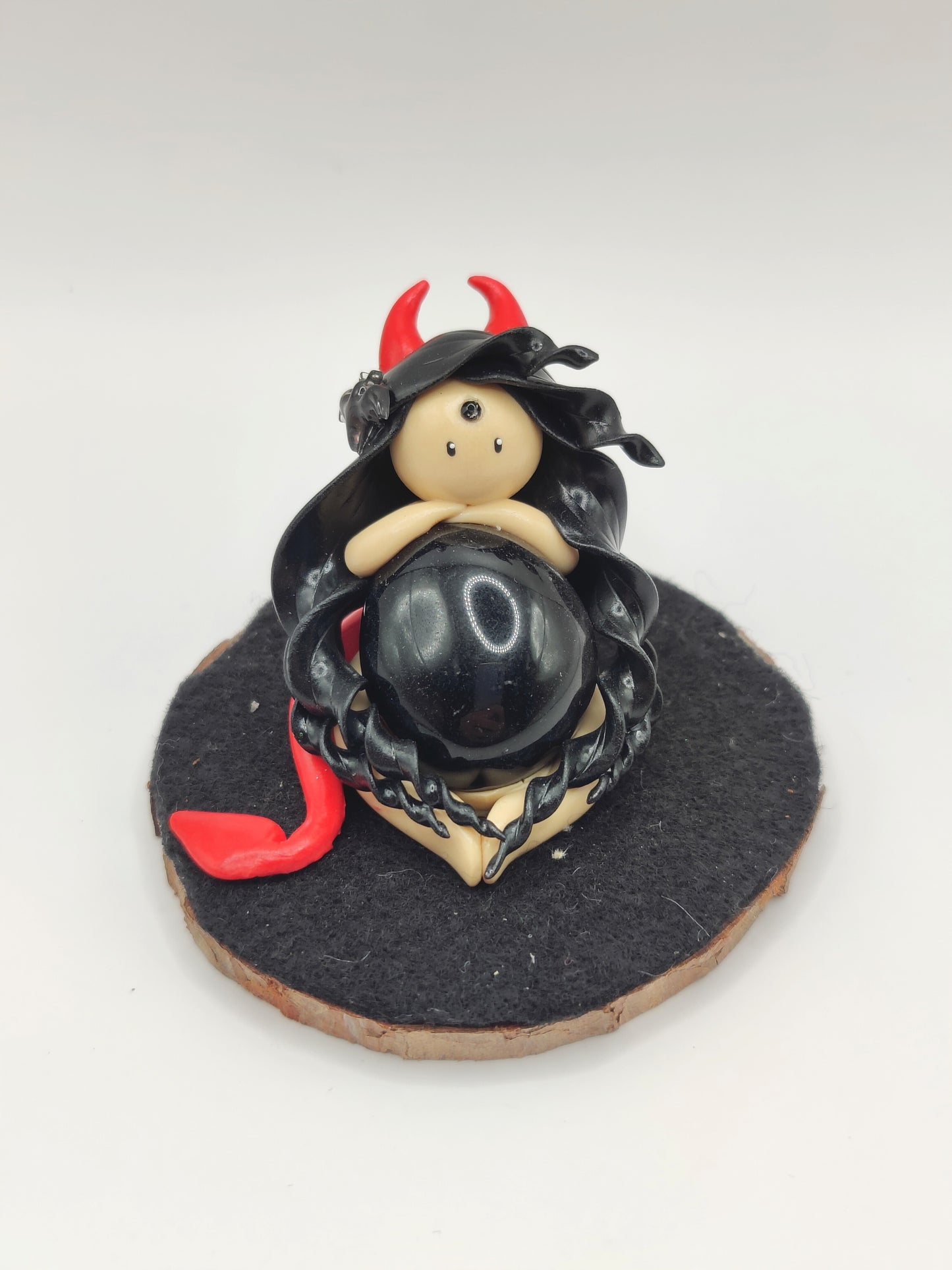 Diablesse de protection - Obsidienne noire