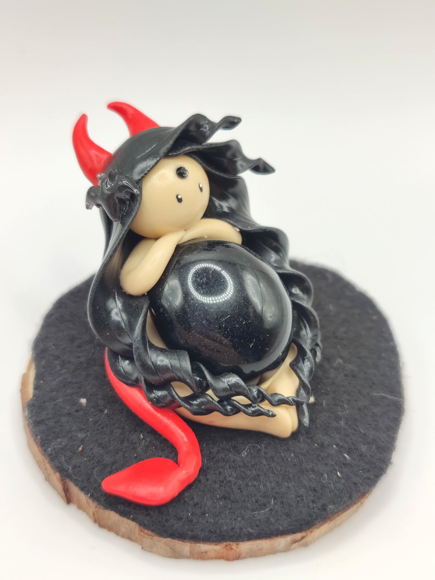 Diablesse de protection - Obsidienne noire