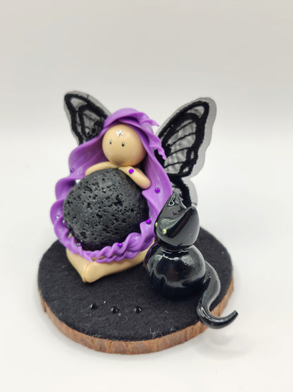 Fée noire - Chat noir