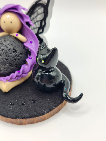 Fée noire - Chat noir