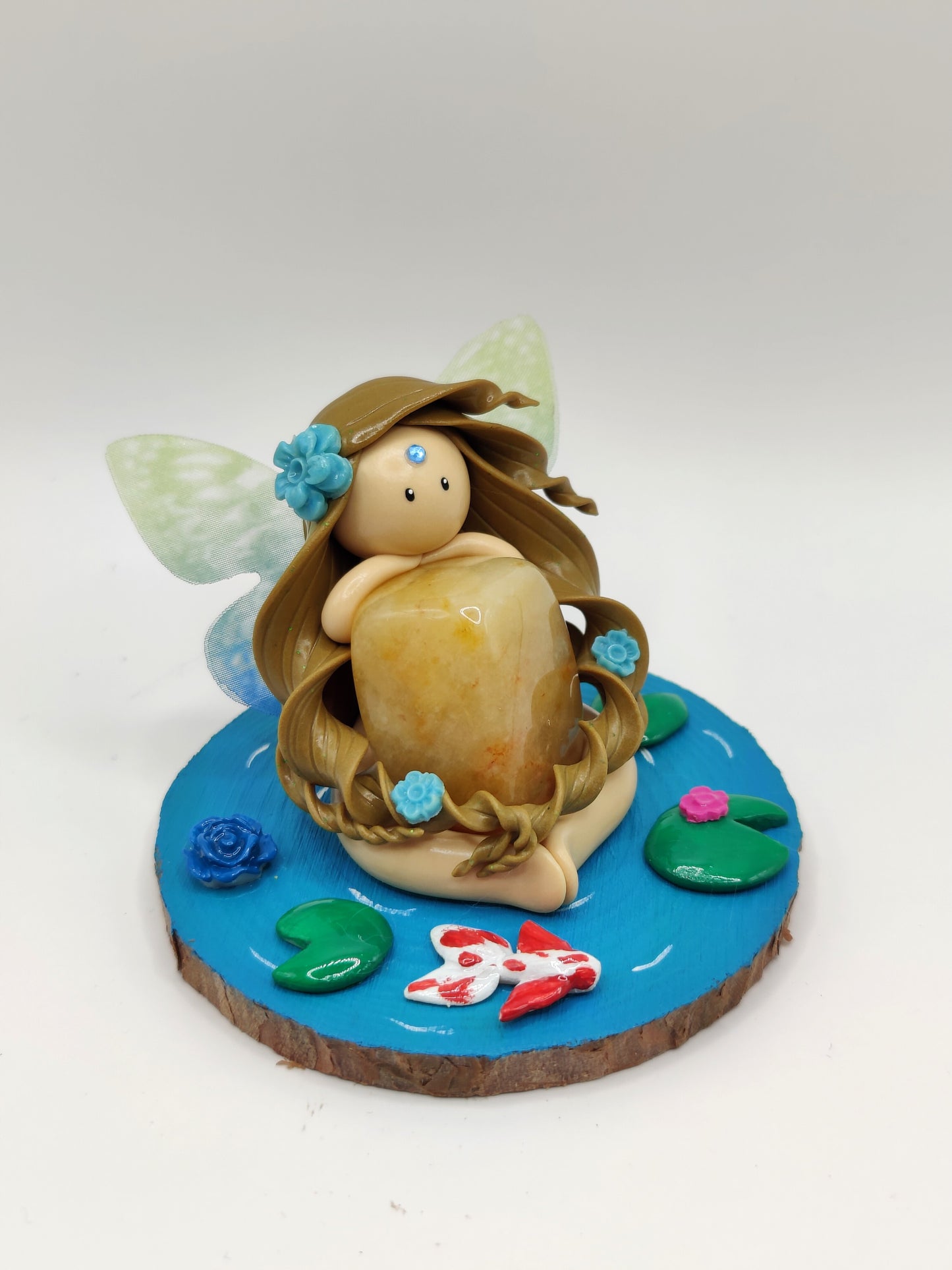 Fée des rivières - Aventurine jaune