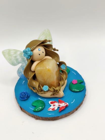 Fée des rivières - Aventurine jaune