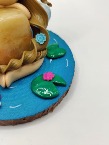 Fée des rivières - Aventurine jaune