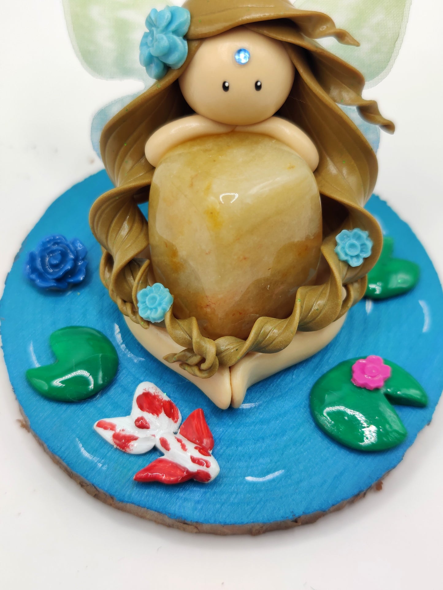 Fée des rivières - Aventurine jaune