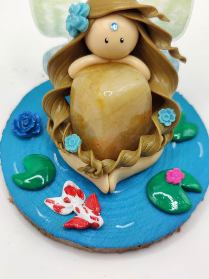 Fée des rivières - Aventurine jaune