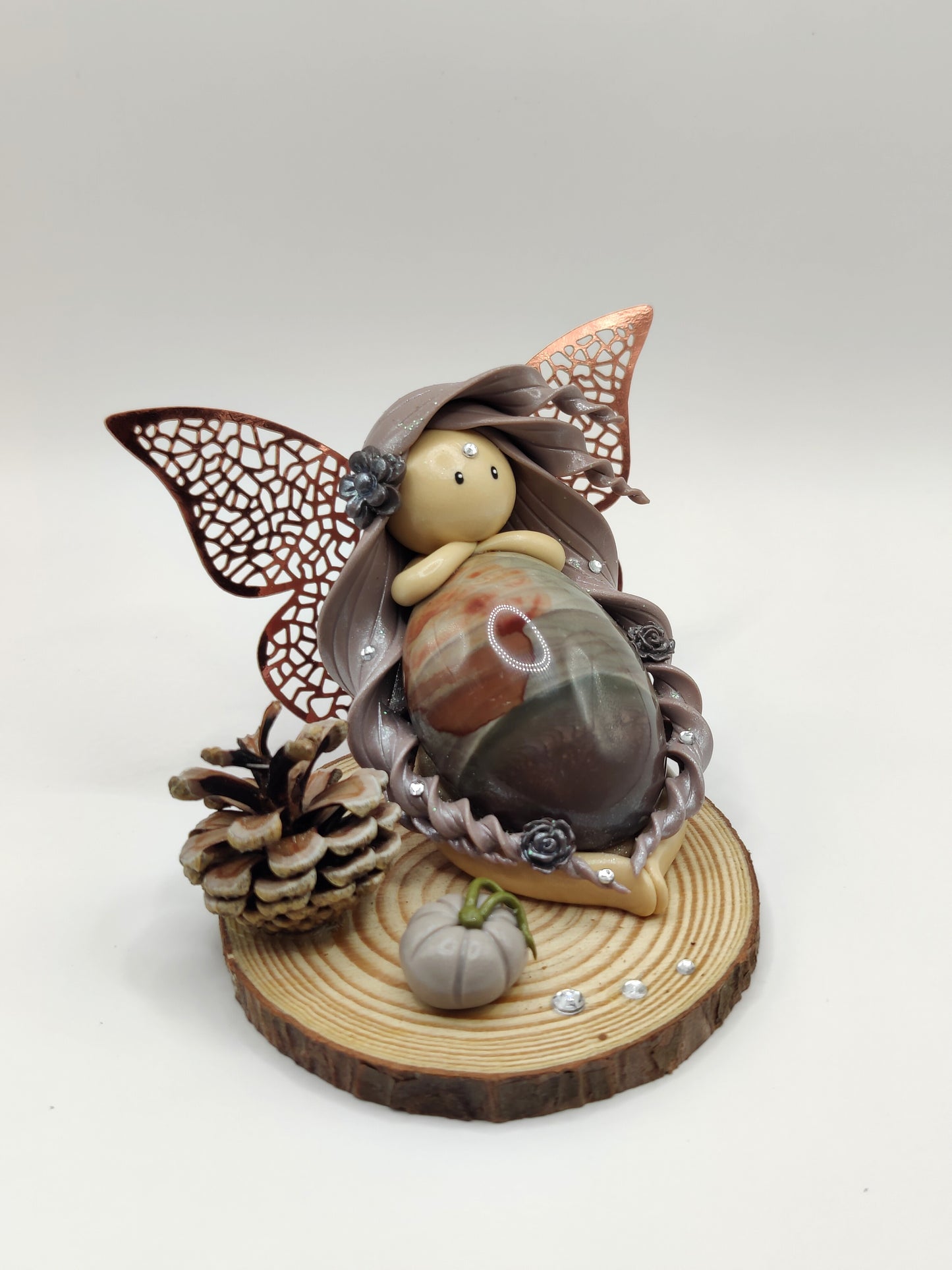 Fée de protection - Jaspe Polychrome