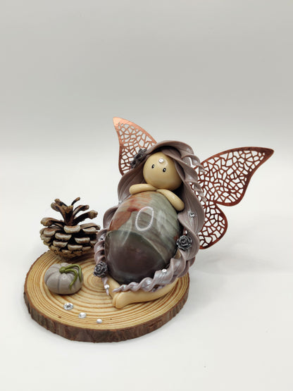 Fée de protection - Jaspe Polychrome