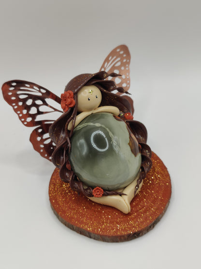 Fée de protection - Jaspe polychrome