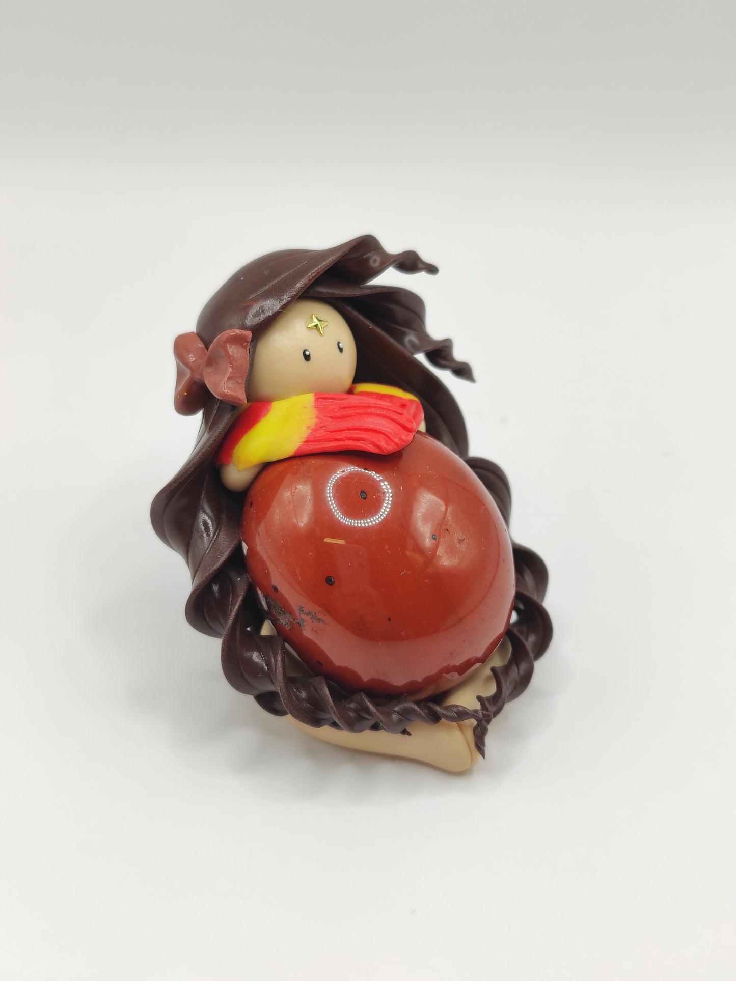 Nymphe Gryffondor - Jaspe rouge