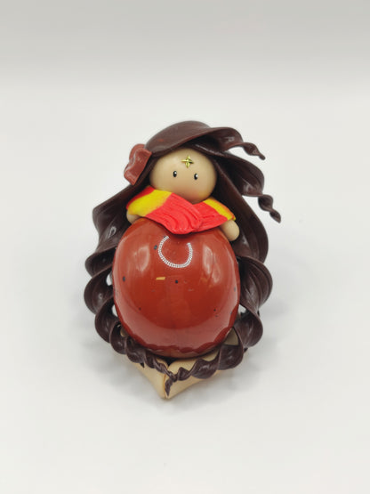 Nymphe Gryffondor - Jaspe rouge