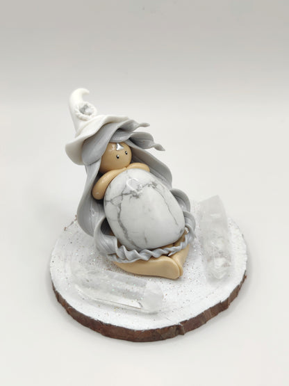 Sorcière blanche - Howlite