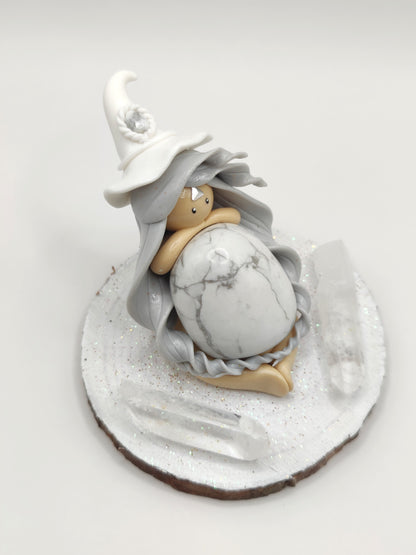 Sorcière blanche - Howlite