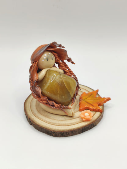 Viking de l'automne - Aventurine jaune