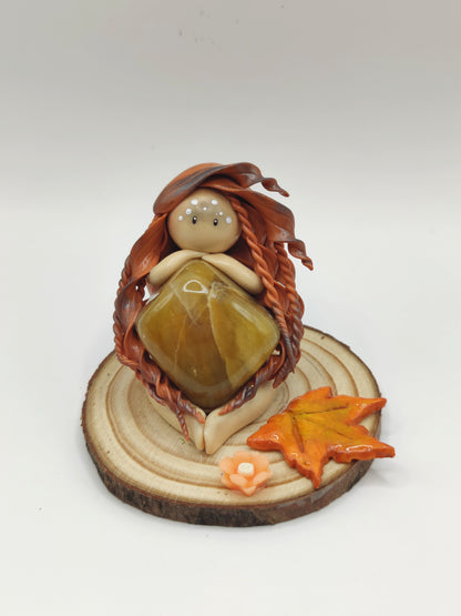 Viking de l'automne - Aventurine jaune