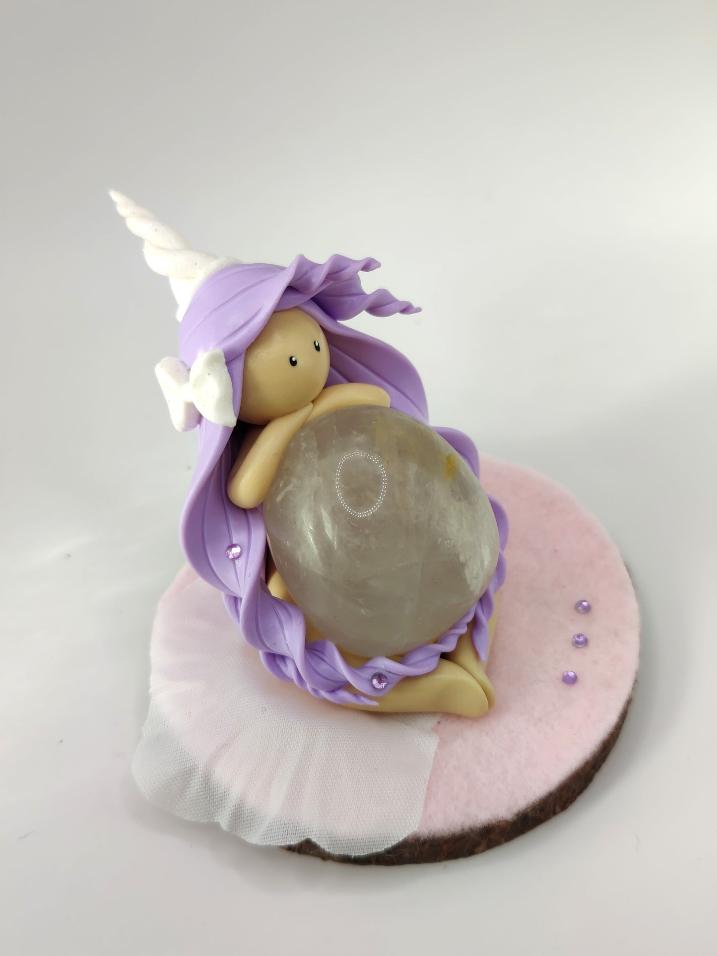 Licorne violette - Agate violette