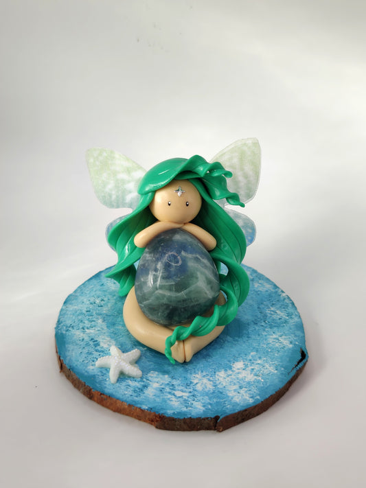 Fée des océans - Fluorite