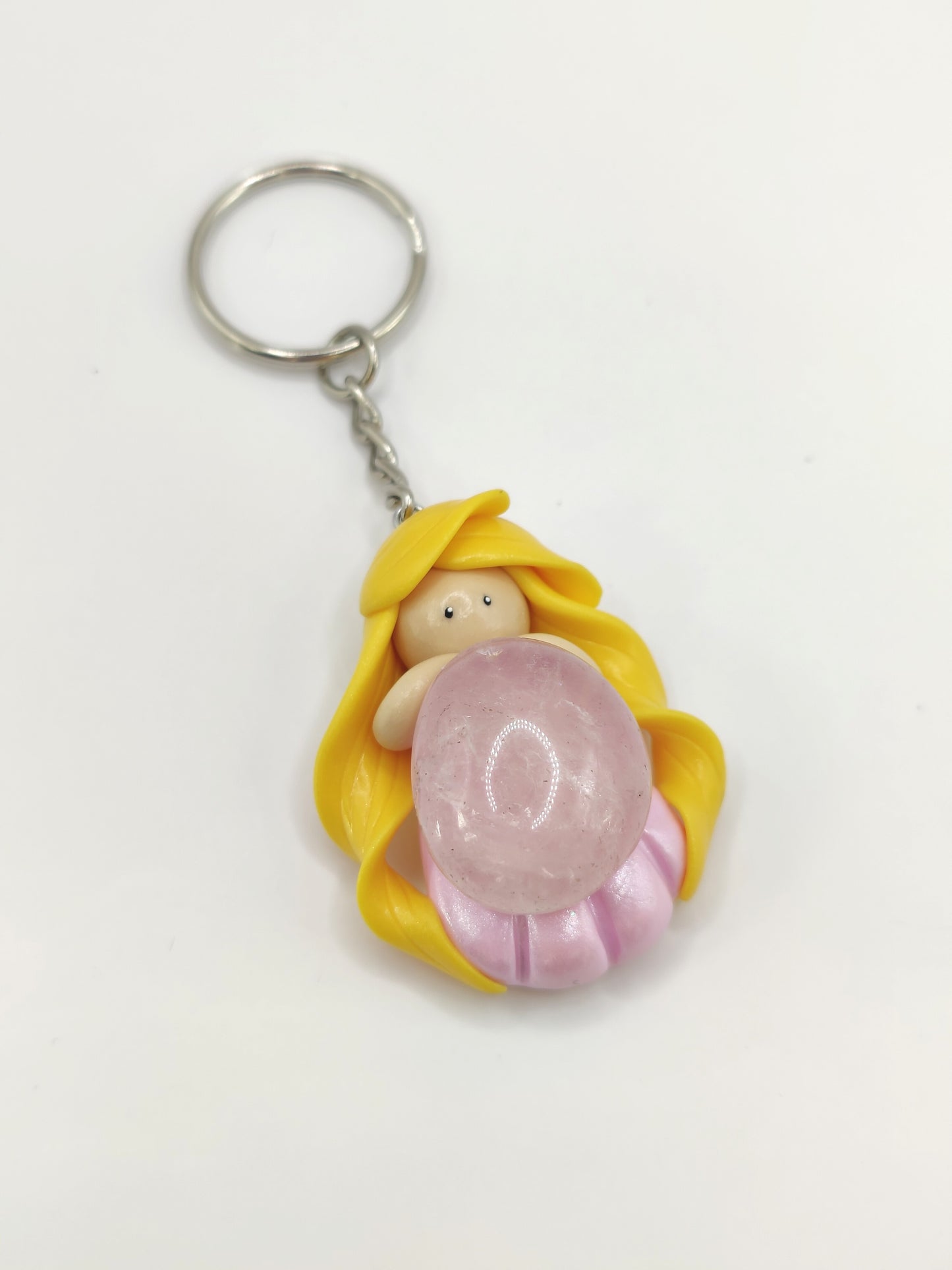 RESERVEE Jardin de Fééluna Porte clef Linotte