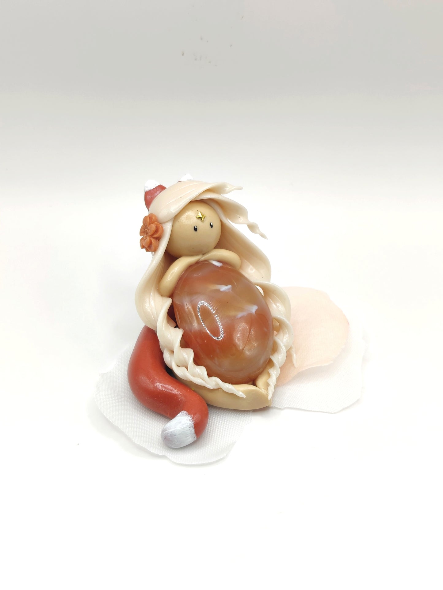 Renarde de courage - Cornaline