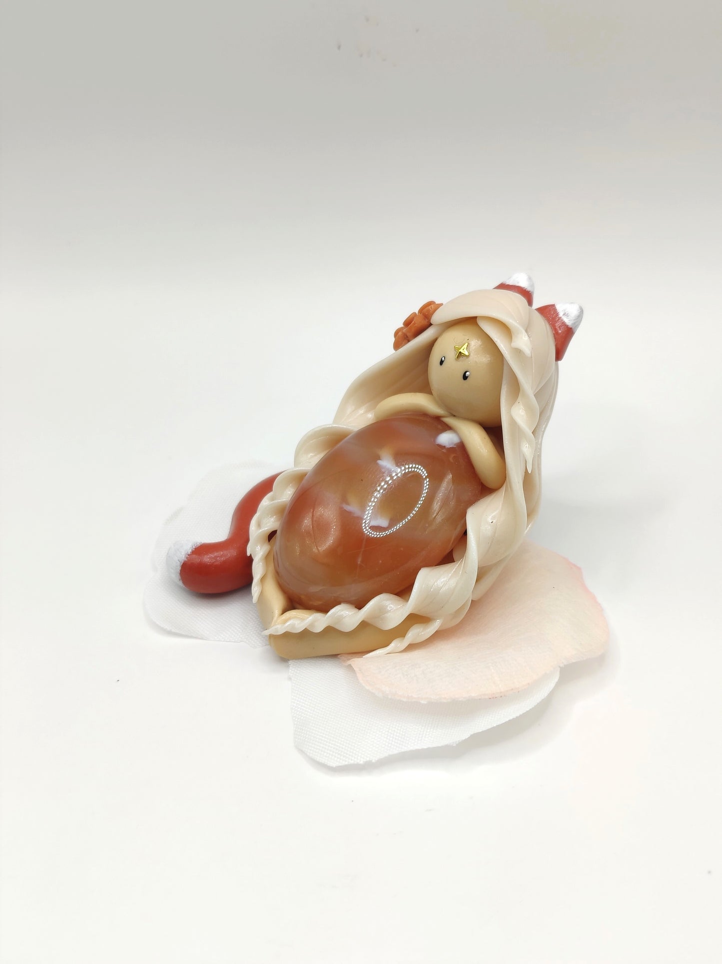 Renarde de courage - Cornaline