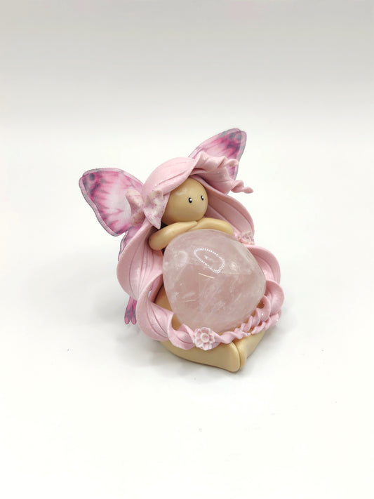 Fée de l'amour - Quartz rose