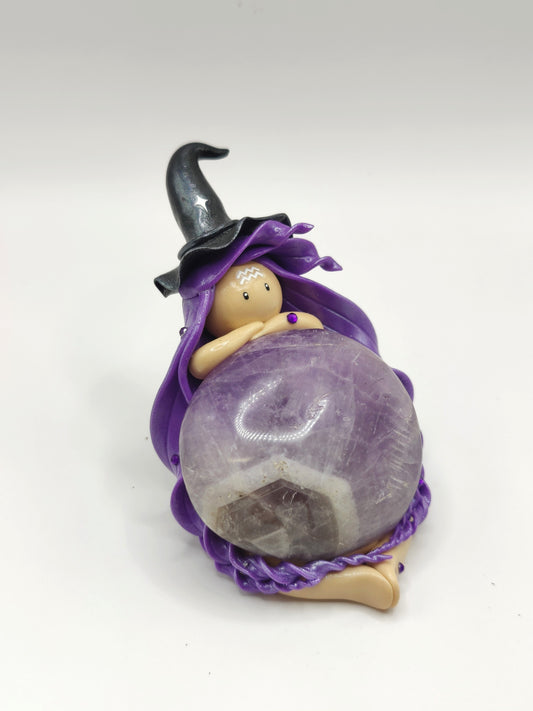 Sorcière du signe verseau - Améthyste