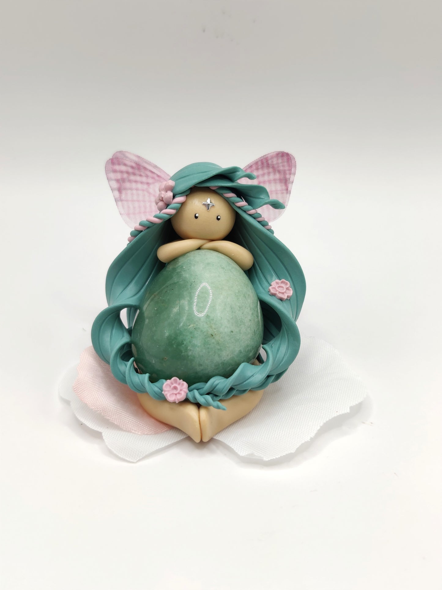 Fée de l'apaisement - Aventurine verte