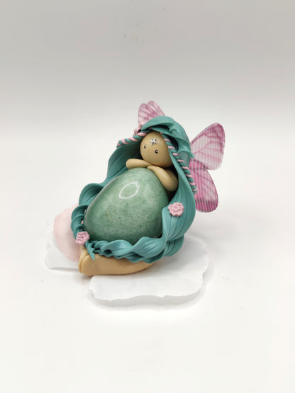 Fée de l'apaisement - Aventurine verte