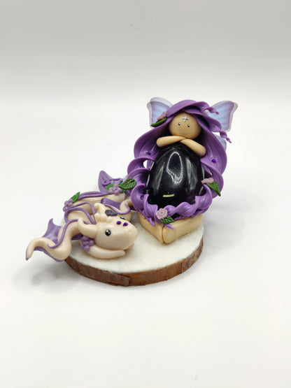 Fée Dragonnière - Améthyste