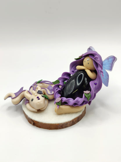 Fée Dragonnière - Améthyste