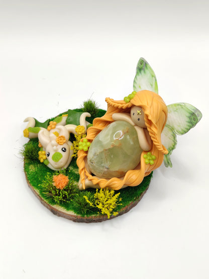 Fée Dragonnière - Aragonite