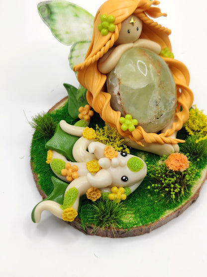 Fée Dragonnière - Aragonite