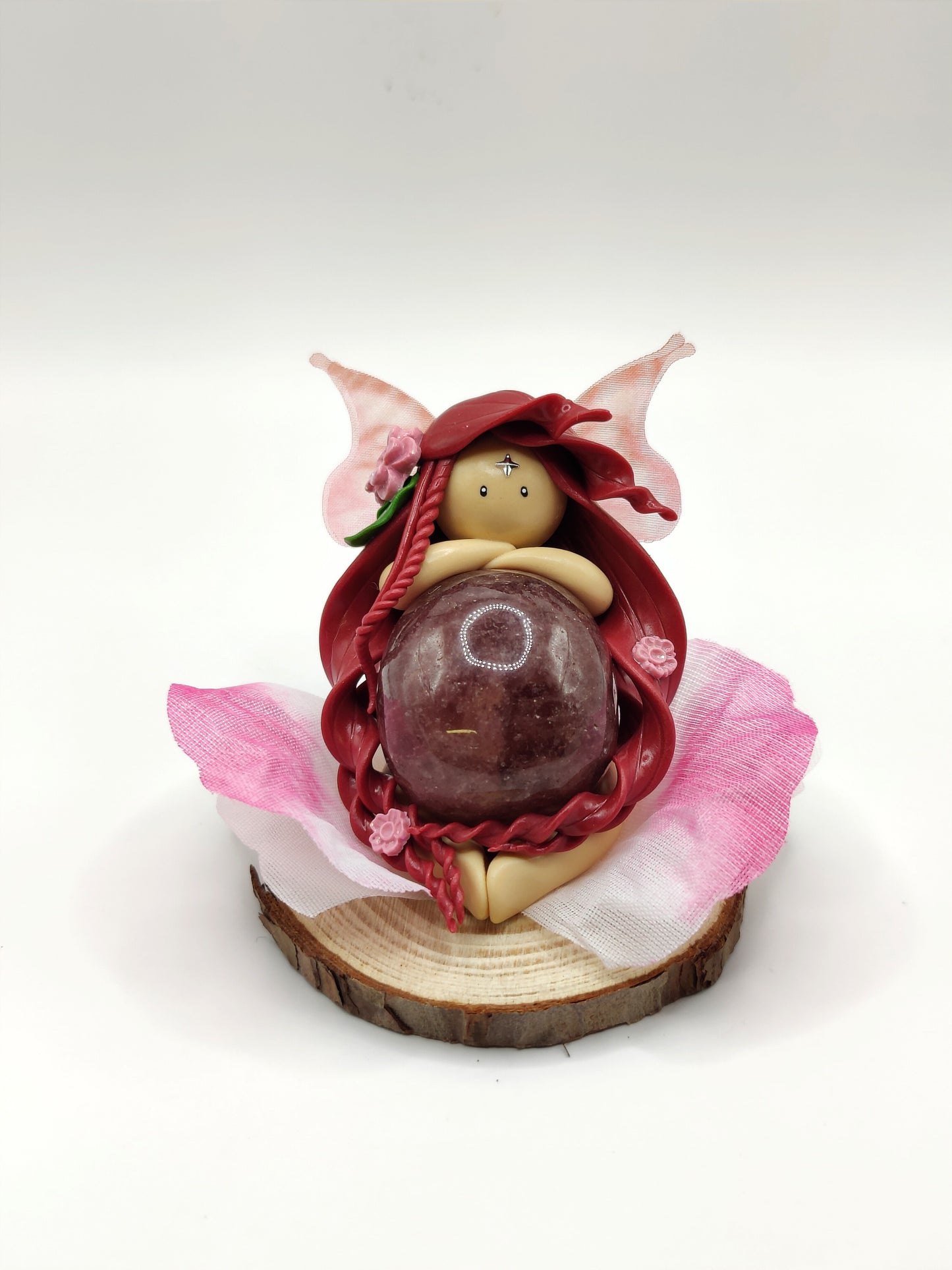 Fée des fleurs - Quartz fraise