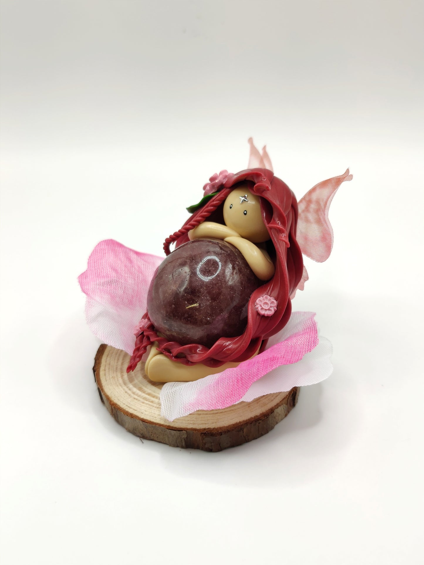 Fée des fleurs - Quartz fraise
