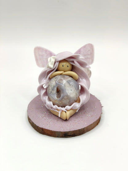 Fée de la douceur - Agate fleurs de cerisier