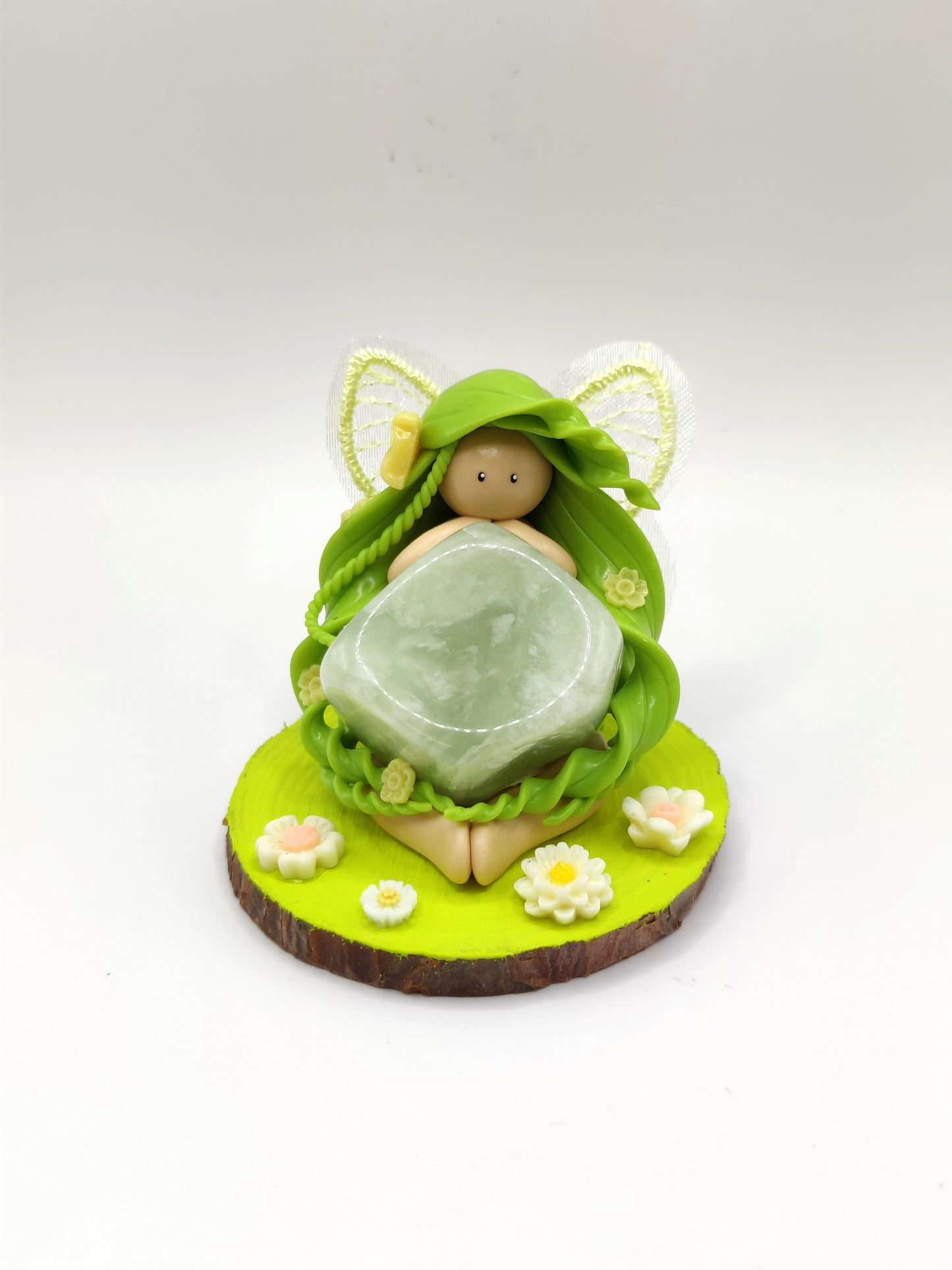 Fée des fleurs - Aventurine verte