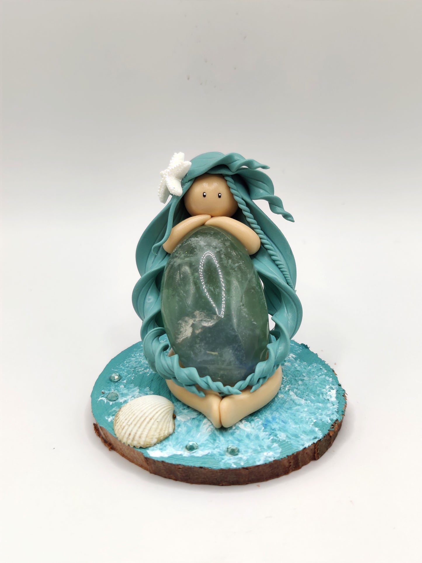 Nymphe des océans - Fluorite